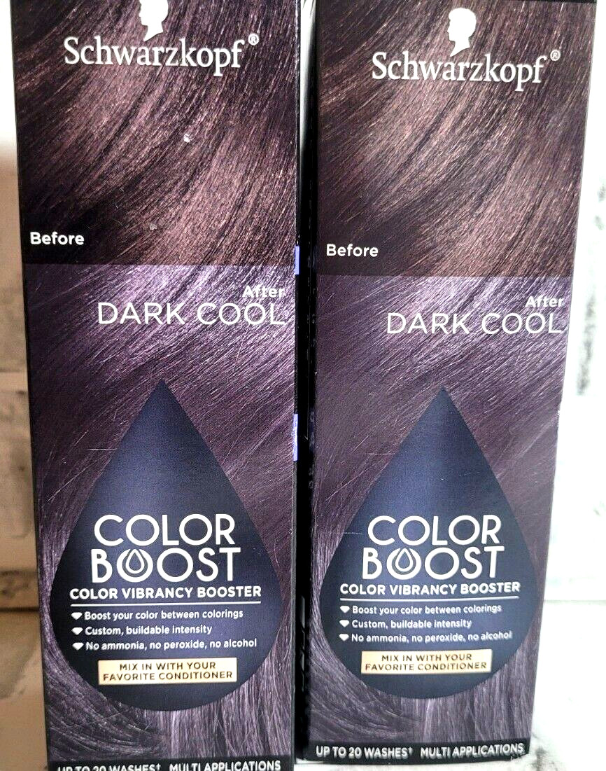 Boost Vibrancy Booster Shade Dark Cool Up To 20 Washes New