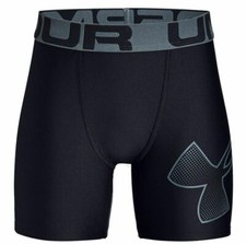 Zupełnie nowe chłopięce spodenki kompresyjne Under Armour Heat Gear czarne (1330758-001) YLG