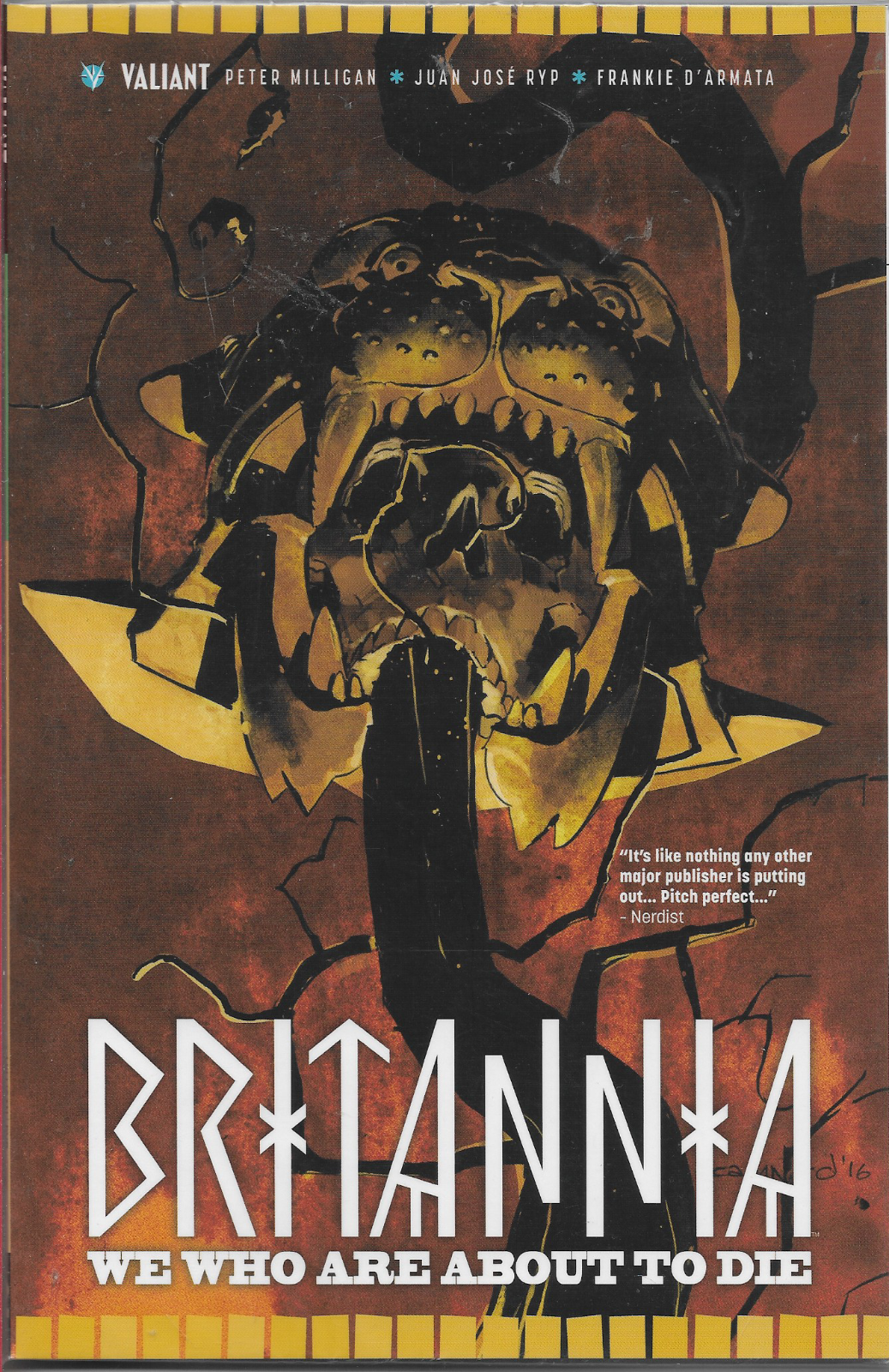 BRITANNIA Volume 2 WE WHO ARE ABOUT TO DIE Graphic Novel (S)