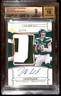 2021 National Treasures Rookie Auto RPA Holo Gold 7/10 Zach Wilson BGS 9 R6220J