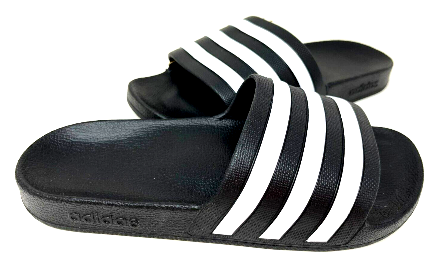 ADILETTE AQUA SLIDE Sandals Black 