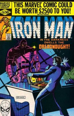 IRON MAN #138 F, Bob Layton art, Direct Marvel Comics 1980 Stock
