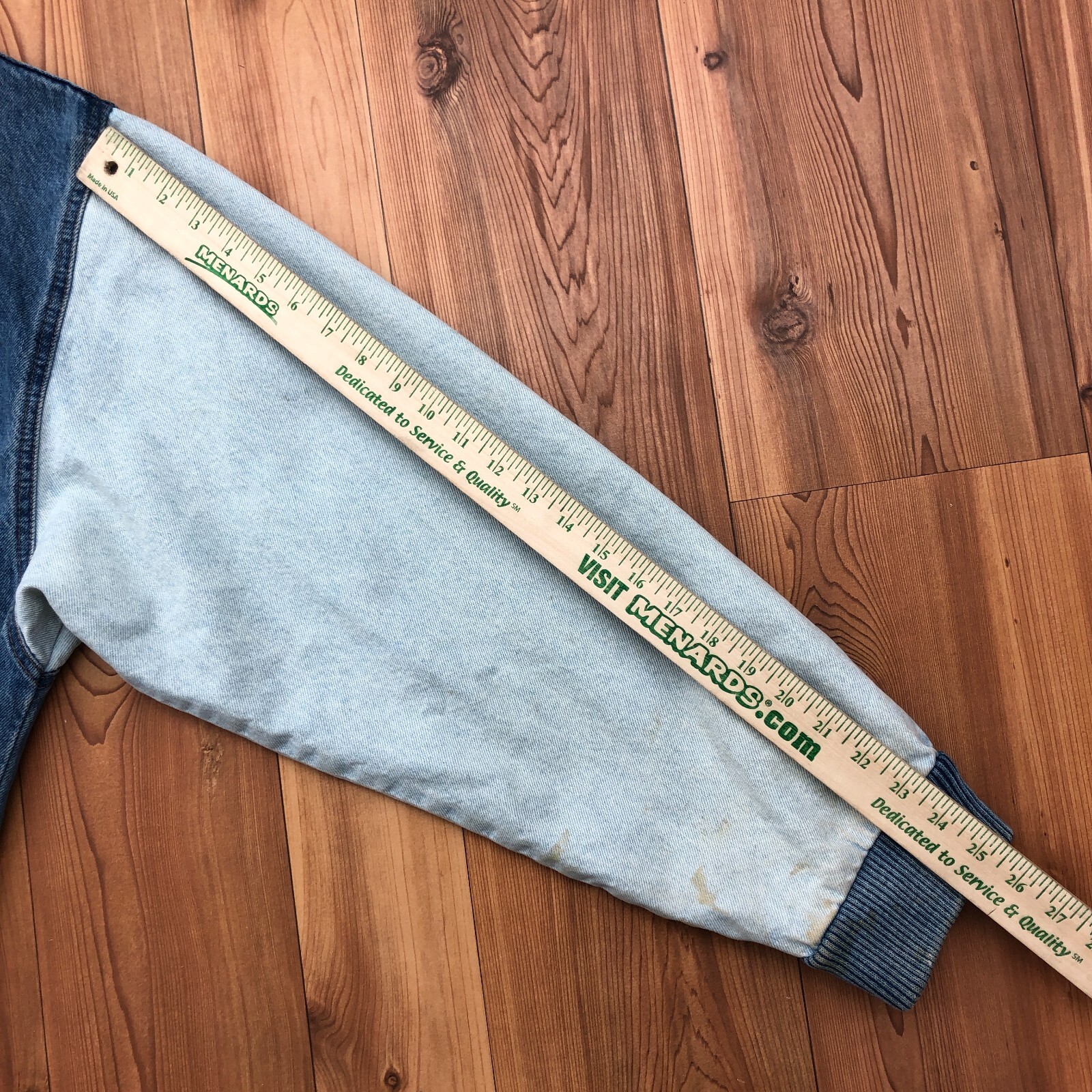 RARE ID Wear Blue Denim White River Canada Winnie The… Gem