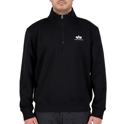 Alpha Industries Herren Sweatshirt Half Zip SL | eBay | Sweatshirts