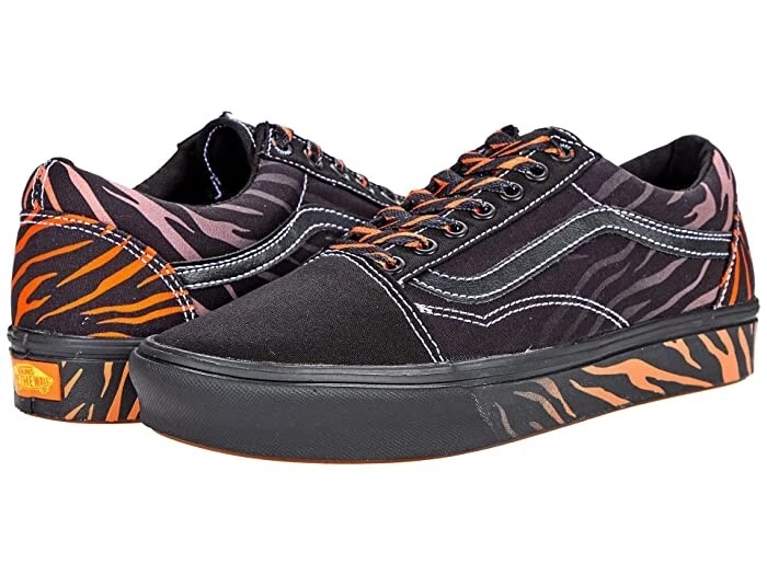 new womens size 9 vans OLD SKOOL discovery project cat black