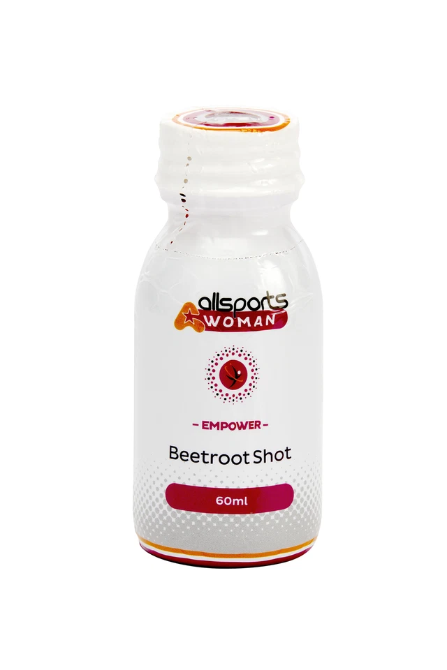 ALLSPORTS NUTRITION ALLSPORTS:WOMAN Empower Beetroot Energy Shot 60ml