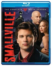 Smallville - Complete Sixth Season (Blu-ray, 2007) NEW Cut In Barcode See Pic.