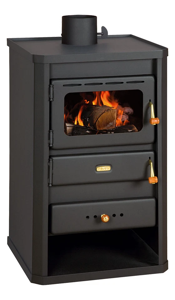 Poêle à bois Cheminée Chauffage au bois Prity S2 - 10.4 kw - Photo 2/3