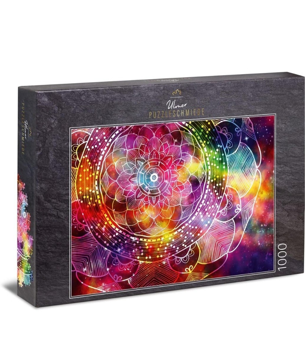 Ulmer Puzzleschmiede Puzzle-Rahmen 68x48cm Für 1000 Teile Puzzles - Weiß