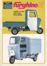 BROCHURE DEPLIANT MOTO GUZZI MOTO CARRO FURGHINO N