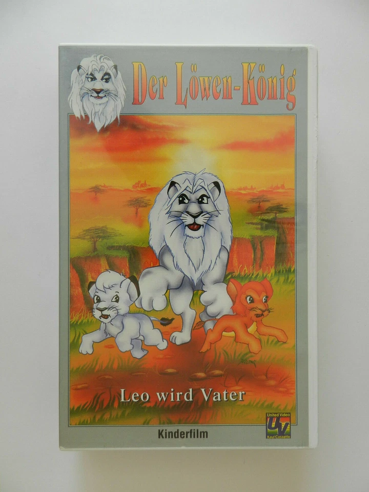 VHS Video Kassette Der Löwen König Leo wird Vater Zeichentrickfilm - Bild 1 von 1