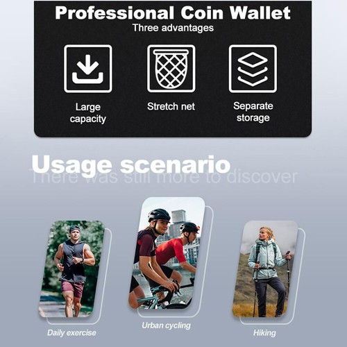 Cycling Wallet Multi-use Waterproof Phone Pouch Bike Wallet Bike Pouch Bicycle - Picture 7 of 13