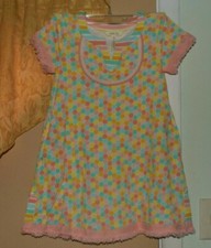 Matilda Jane Dots on Dots Swim Cover Up Girls Sz 6 NWOT PLS READ