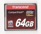 Transcend 64Gb 800x Udma 7 120Mb/s Cf Compact Flash Camera Memory Card