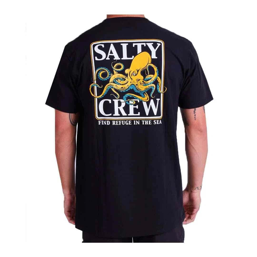 Salty Crew "Ink Slinger" Short Sleeve Tee (Black) T-Shirt