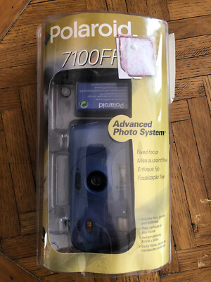 Polaroid Film Camera 7100ff Film 25mm 1:5.6 With Film & Neoprene Case New Box
