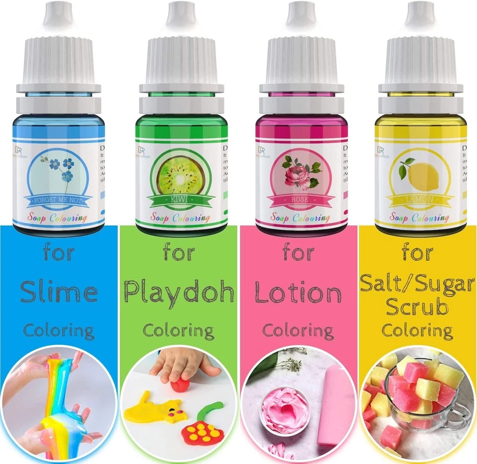 Colorante Liquido Para Jabon Artesanal Colorantes Pa Jabon Tinte Set Kit De 20 - Image 2 of 4