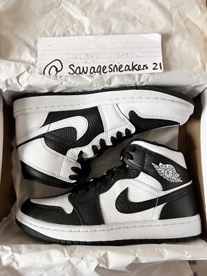 Air Jordan Mid Split Black And White Nike Air Jordan Mid Homage