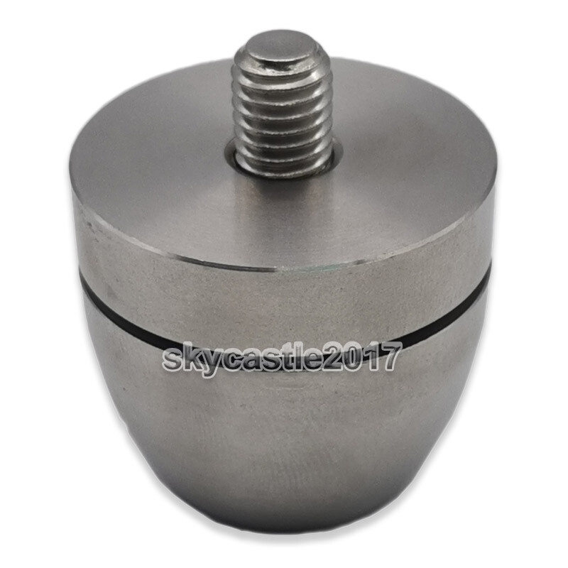 4x30mm Silver Hi-Fi Speaker Spikes - Audio Isolation Feet, Shockproof Nails (4 Pack)