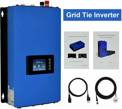5000W Solar Micro Inverter Grid Tie MPPT Internal Limiter 22-60V to 95-265VAC