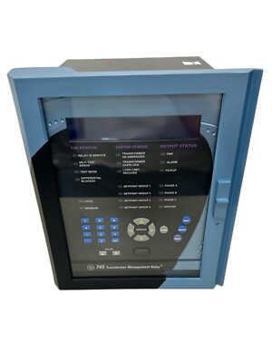 GE Multilin 745-W2-P5-G5-HI-A-E SR745-CASE Transformer Management Relay