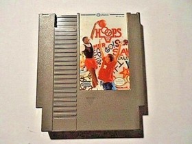 VINTAGE 1985 HOOPS BASKETBALL JALECO NINTENDO NES VIDEO GAME. NO BOX OR MANUAL!