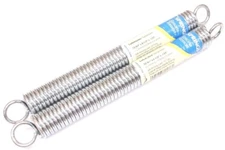 2-Pack Hillman Group 543039 55/64" x 8-1/2" x .135" Zinc Plated Extension Spring