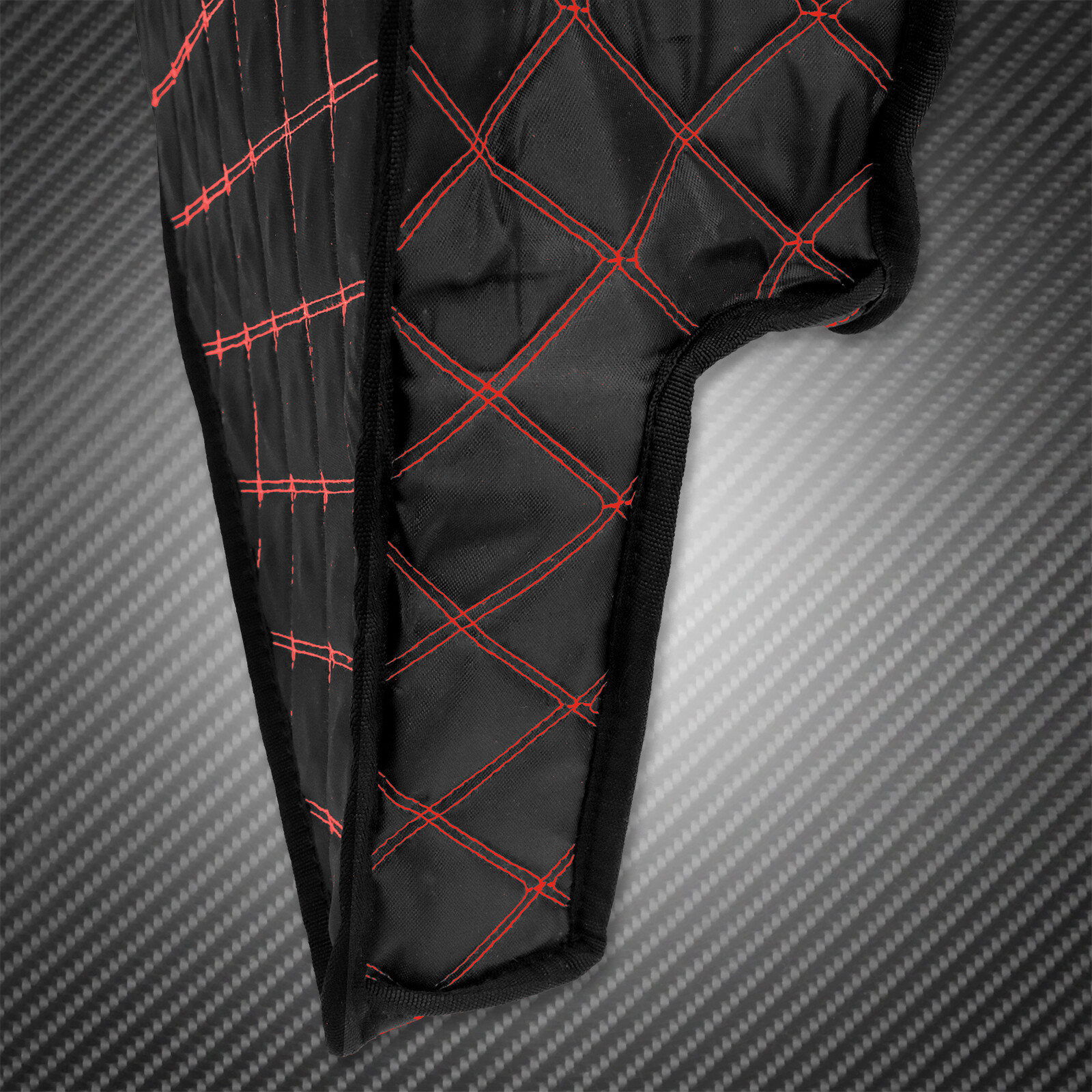 Red Extended Bags Inserts Stretched Saddlebag Liner Fit For Harley FLHT