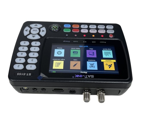 SATLINK ST-5155 Satellite TV Receiver DVB-S/S2/T/T2/C Combo Meter HD H.265 10Bit - Zdjęcie 6 z 15
