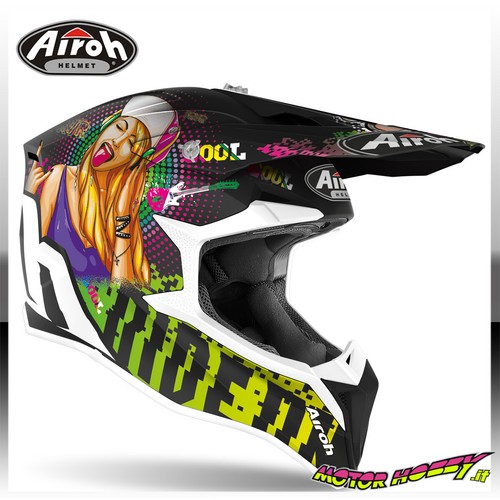 CASCO CROSS ENDURO MOTARD AIROH WRAAP PIN UP MATT TAGLIA S | eBay