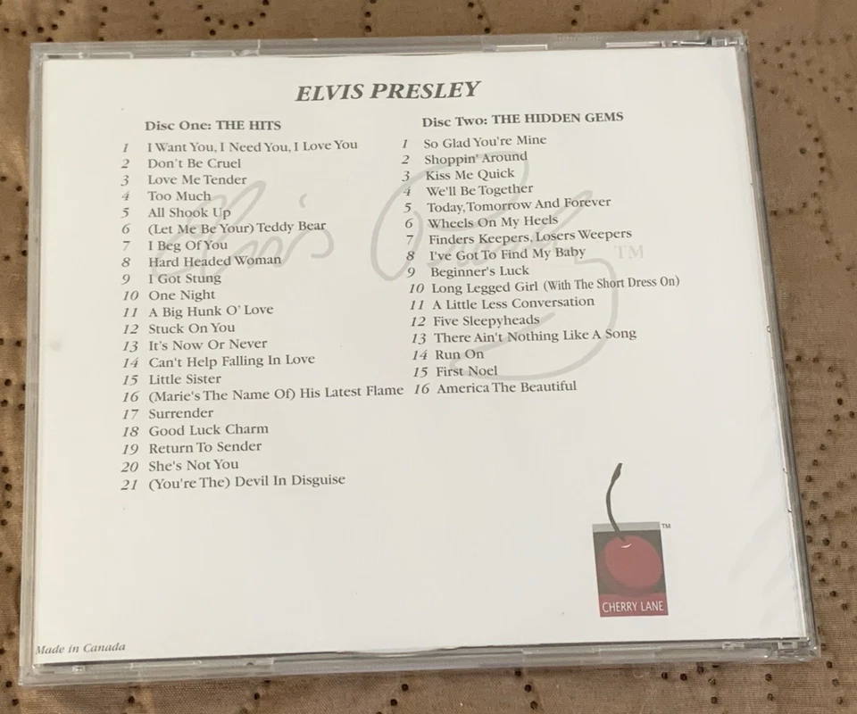 ELVIS PRESLEY A Cherry Lane  Sampler promo sampler 2CD RARE New Sealed - Image 3 of 4