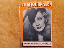 MARLENE DIETRICH Cover 1932 Richard BARTHELMESS Josephine BAKER CHEVALIER ASTHER
