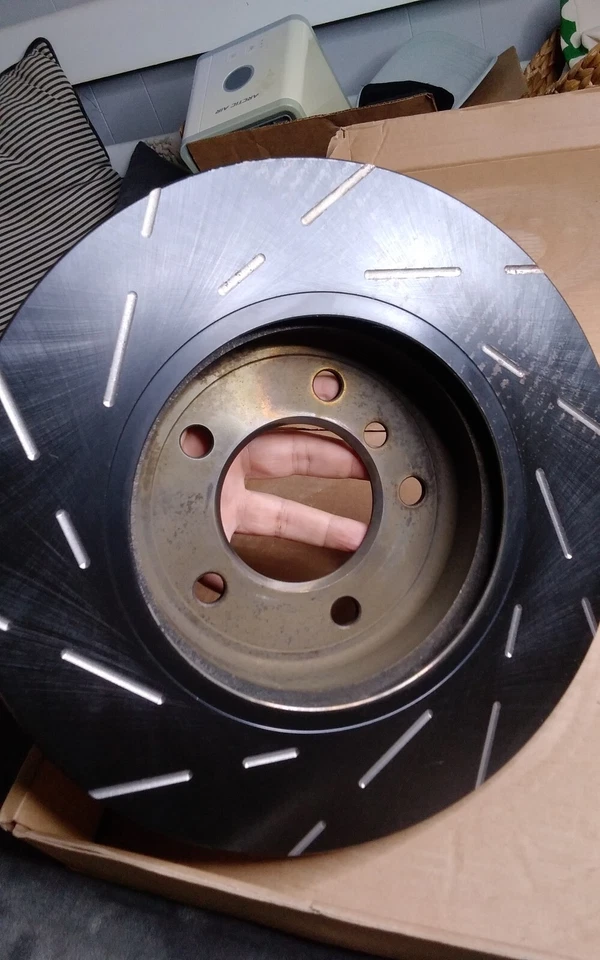 EBC Brakes Precision OEM Replacement Brake Rotor Right G3000 932 Min TH 20.4 MM - Image 2 of 4