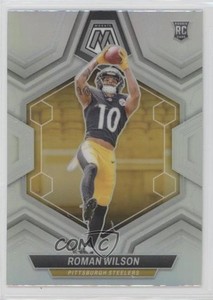 2024 Panini Mosaic Rookies Silver Prizm Roman Wilson #369 Rookie RC