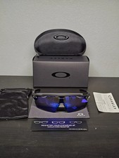 Oakley Radar EV Path Prizm, Sapphire Blue Lens Polarized Black Frame OO9208-07