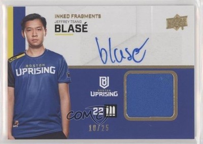2020 Upper Deck Overwatch League Inked Fragments 10/25 blase #IF-6 Auto 0q5k