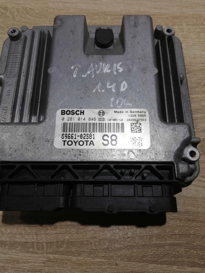 89661 02S81 0281014846  Engine control unit/module ECU Fits for Toyota Yaris - Image 3 of 3