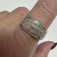 14k Men  s 1.5 Carat Diamond Ring Size 10