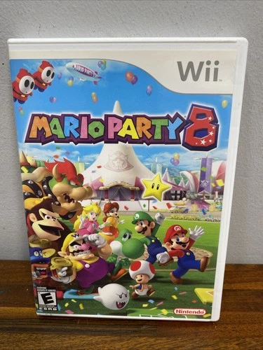New ListingMario Party 8 Nintendo Wii Video Game Complete w/ Manual 2006 Tested Near Mint