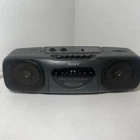 Sony Boombox CFS-B11 Portable AM FM Radio Tape Player - CASSETTE NOT WORKING