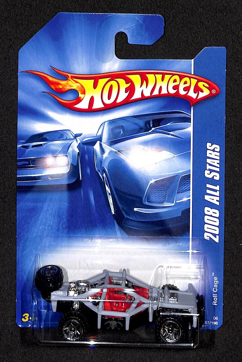 Hot Wheels 2008 All Stars Roll Cage 057/196 Gray