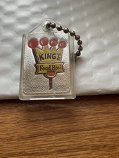 Vintage King’s Food Host Restaurant Keychain 