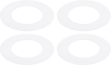 White Goof Trim Ring for 3 Inch Recessed Cans Downlights for Ceiling Light Fixtu