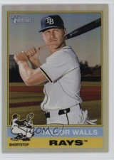 2025 Topps Heritage High Number Chrome Refractor Taylor Walls #610 1o0