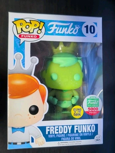 Funko Pop Freddy Funko Superhero #10 Glow in the Dark Funko Shop Exclusive i04