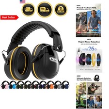 Noise Reduction Ear Muffs, Ear Protection Noise Cancelling Headphones for Adu...