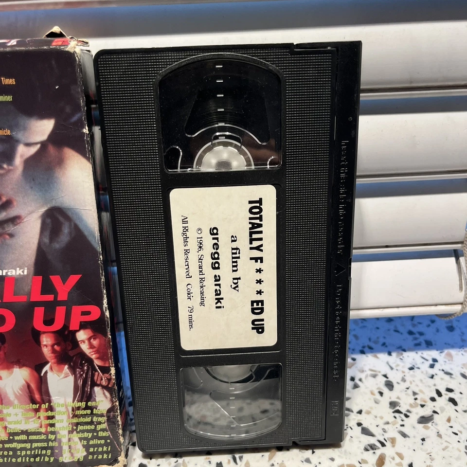 Totally F***Ed Up (VHS, 1996) Gregg Araki Strand Releasing Rare HTF VCR V10 - Image 3 of 4