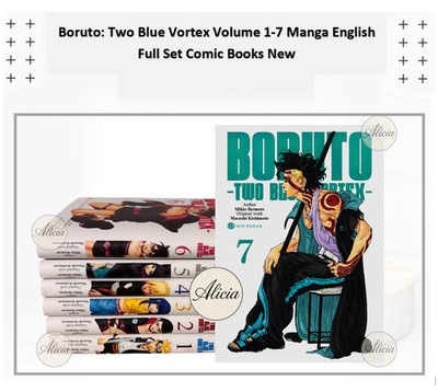 Boruto: Two Blue Vortex NEW Manga Vol. 1-7 Full Set English Version Comic - DHL