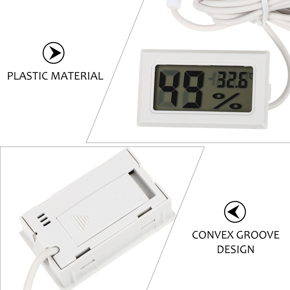 Electronic Hygrometer Thermometer Temperature Humidity Desktop Monitor