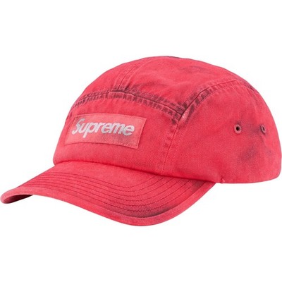 Supreme Overdyed Camp Cap Camo Navy Red Black Tan 5colors 26SS | eBay